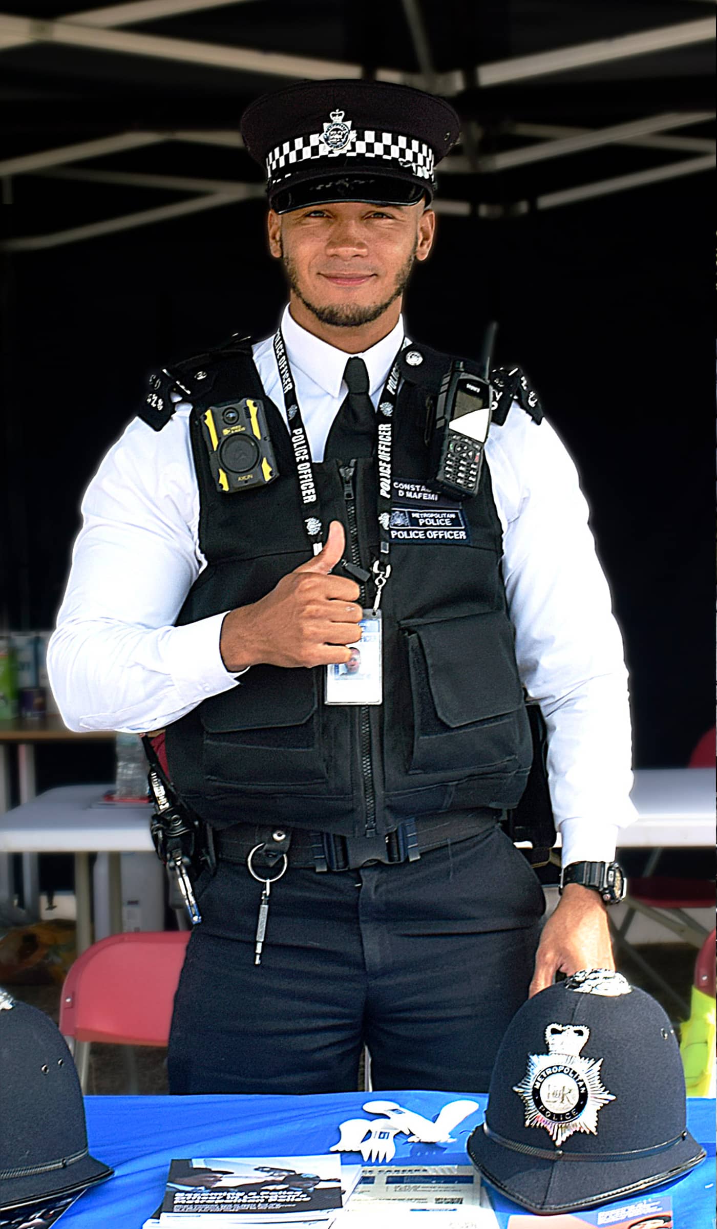 Police at Windrush Festival