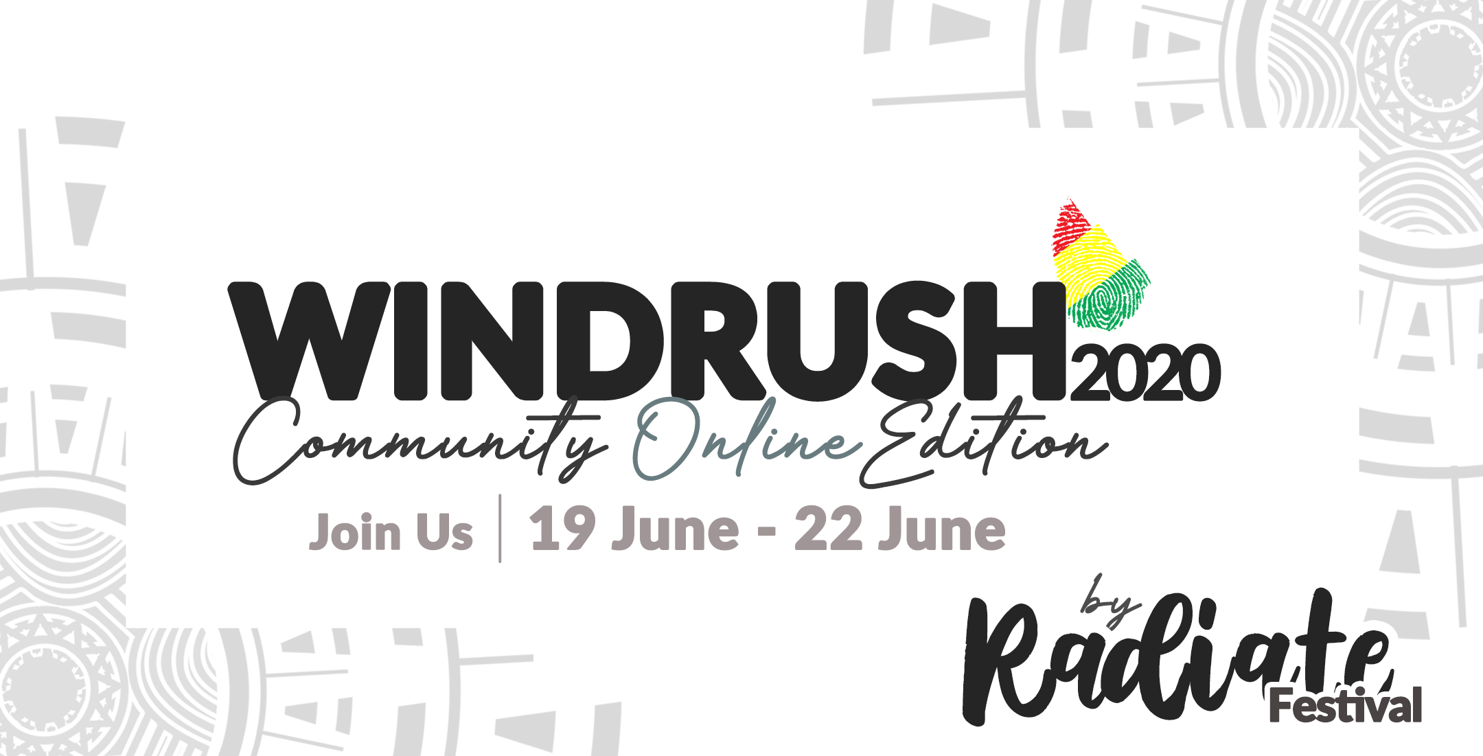 Radiate Windrush Festival 2020